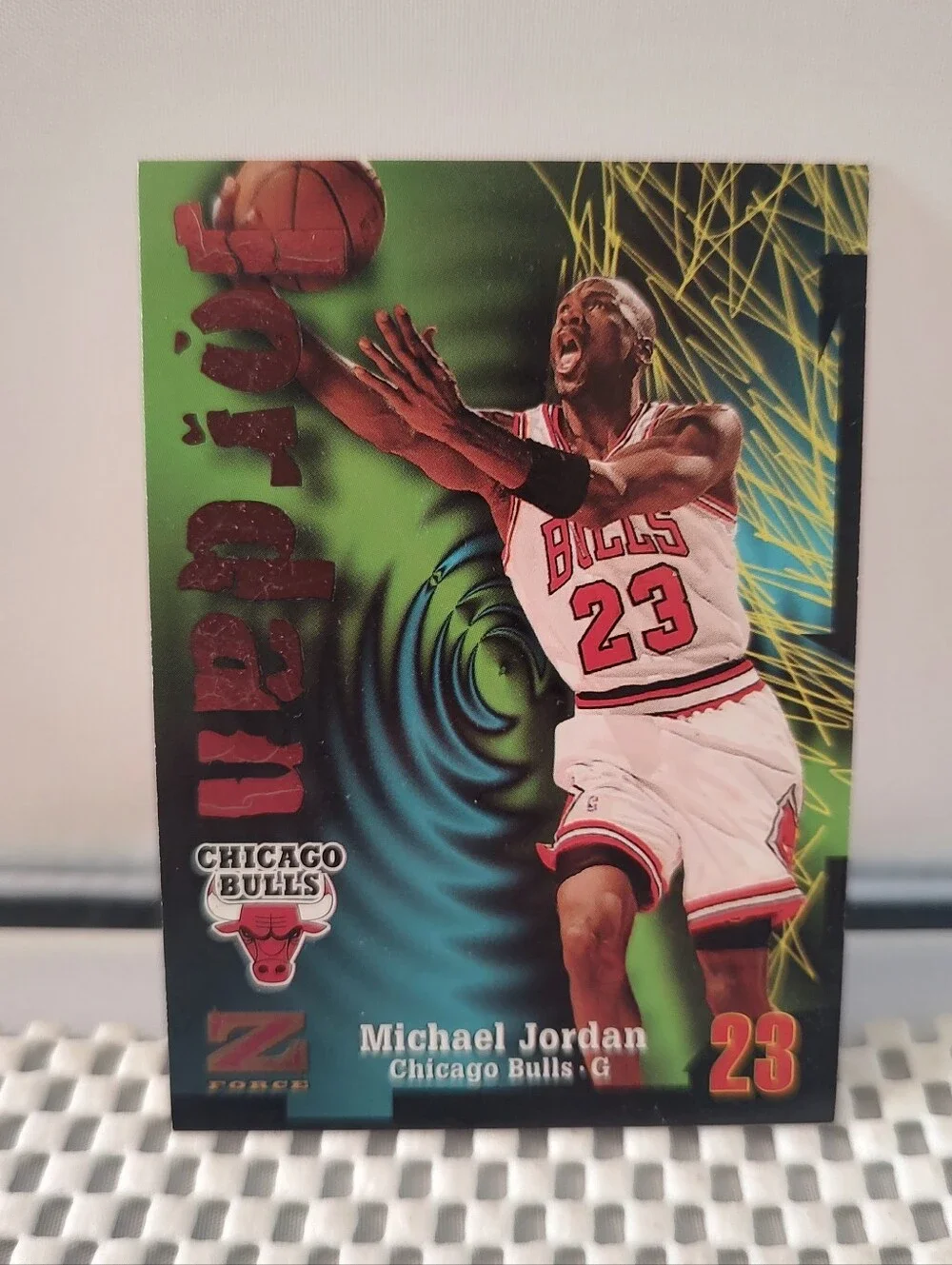 Michael Jordan Chicago Bulls 1997 Trading Card